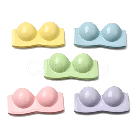 Opaque Resin Cabochons RE-CBAB90C-01A-1