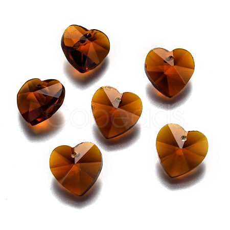 Romantic Valentines Ideas Glass Charms G030V14mm-38-1