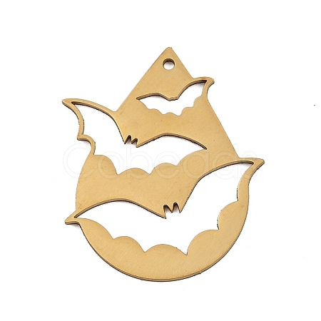 Halloween 201 Stainless Steel Pendants STAS-Z155-01C-G-1