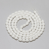 Baking Paint Glass Beads Strands X-DGLA-S115-8x6mm-Y01-2