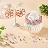 2Bags 200Pcs Transparent Glass Beads GLAA-TA0003-44C-7