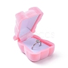 Bear Shape Velvet Jewelry Boxes VBOX-L002-C02-3