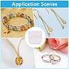 10Pcs Velvet Jewelry Storage Bags with Snap Button ABAG-HY0001-17C-5