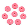 Handmade Polymer Clay Beads CLAY-R067-6.0mm-B25-2