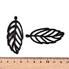 Natural Poplar Wood Big Pendants WOOD-N016-22A-3
