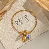 Ocean Style 304 Stainless Steel Charm Bracelets MV5180-2
