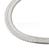 Non-Tarnish 304 Stainless Steel Herringbone Chain Bracelet for Men Women LS-BJEW-Q998-01P-2