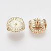 Brass Ear Nuts X-KK-T048-002G-02-NF-2