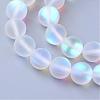 Synthetic Moonstone Beads Strands G-R375-12mm-A13-1