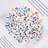 Opaque White Acrylic Beads SACR-YW0001-23F-5