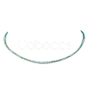 Bohemian Style Natural Amazonite Beaded Necklaces NJEW-JN04658-02-2