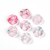 Transparent Acrylic Beads TACR-T028-40C-2