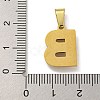 Ion Plating(IP) 304 Stainless Steel Pendants STAS-U024-01B-3
