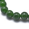 Natural TaiWan Jade Bead Stretch Bracelets X-BJEW-K212-B-019-3