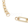 Brass Mixed Chain Bracelet Making AJEW-JB01561-2