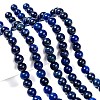 Natural Lapis Lazuli Beads Strands G-G087-8mm-4