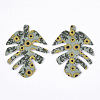 PU Leather Big Pendants FIND-TA0002-A20-2