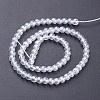 Glass Beads Strands GR4mm01Y-AB-3