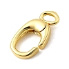 Brass Spring Gate Rings KK-I364-04G-02-2