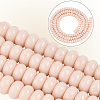 3Starnds Opaque Spray Painted Glass Beads GLAA-PA0001-35D-7