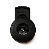 Plastic Spring Cord Lock Stopper Cylinder FIND-WH0060-71-1