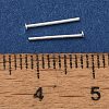 Brass Flat Head Pins KK-H502-01A-S-3