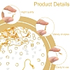 60Pcs Brass Earring Hooks DIY-FS0007-60G-2