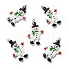 Opaque Resin Pendants RESI-D055-002P-1