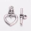 Alloy Toggle Clasps EA9137Y-NF-1