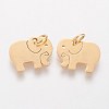304 Stainless Steel Pendants STAS-Q201-T463G-2