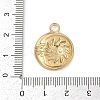 304 Stainless Steel Pendants STAS-D366-01G-G-3