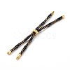 Nylon Cord Silder Bracelets MAK-C003-03G-25-1