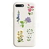 50Pcs Cartoon Flower Paper Sticker Label Set DIY-G066-05-6