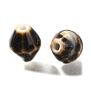 Vintage Style Glazed Ceramic Porcelain Beads PORC-H013-01-15-2