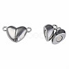Non-Tarnish 304 Stainless Steel Magnetic Clasps STAS-N087-55-55P-1