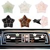 5Pcs Star Gemstone Car Air Vent Clips AJEW-PH00496-01-1