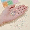 1800Pcs 6 Colors 8/0 Transparent & Opaque Glass Seed Beads SEED-YW0001-31-8