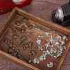 54Pcs 9 Styles Tibetan Style Alloy Pendants FIND-SZ0003-69-5