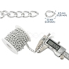 Aluminium Twisted Curb Chains CHA-YW0001-01S-8