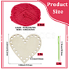 DIY Heart Wood Knitting Loom Kits DIY-CY0003-10B-2