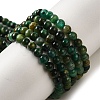 Dyed Natural Tiger Eye Beads Strands G-G102-A01-01-1