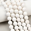 Natural Magnesite Beads Strands G-Z143-D01-10mm-1