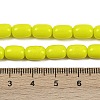 Opaque Glass Beads Strands X-GLAA-Z015-02I-4