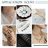 Handmade Evil Eye Lampwork Beads Strands LAMP-NB0001-60A-01-7