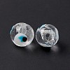 Handmade Evil Eye Lampwork Beads LAMP-F025-03F-1