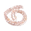 Faceted Electroplated Glass Beads Strands GLAA-G092-C-5