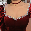 1M 2 Colors Iron Rhinestone Strass Chains CH-WR0001-03-5