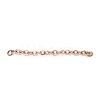Ion Plating(IP) 304 Stainless Steel Cable Chains CHS-WH0007-01A-RG-2