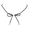 Glass Seed Pendant Necklaces for Women NJEW-MZ00031-01-1