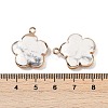 Natural Howlite Pendants G-P566-01G-13-3
